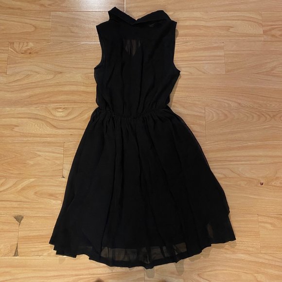 H&M Black Sleeveless Dress Size 2 - Picture 4 of 4